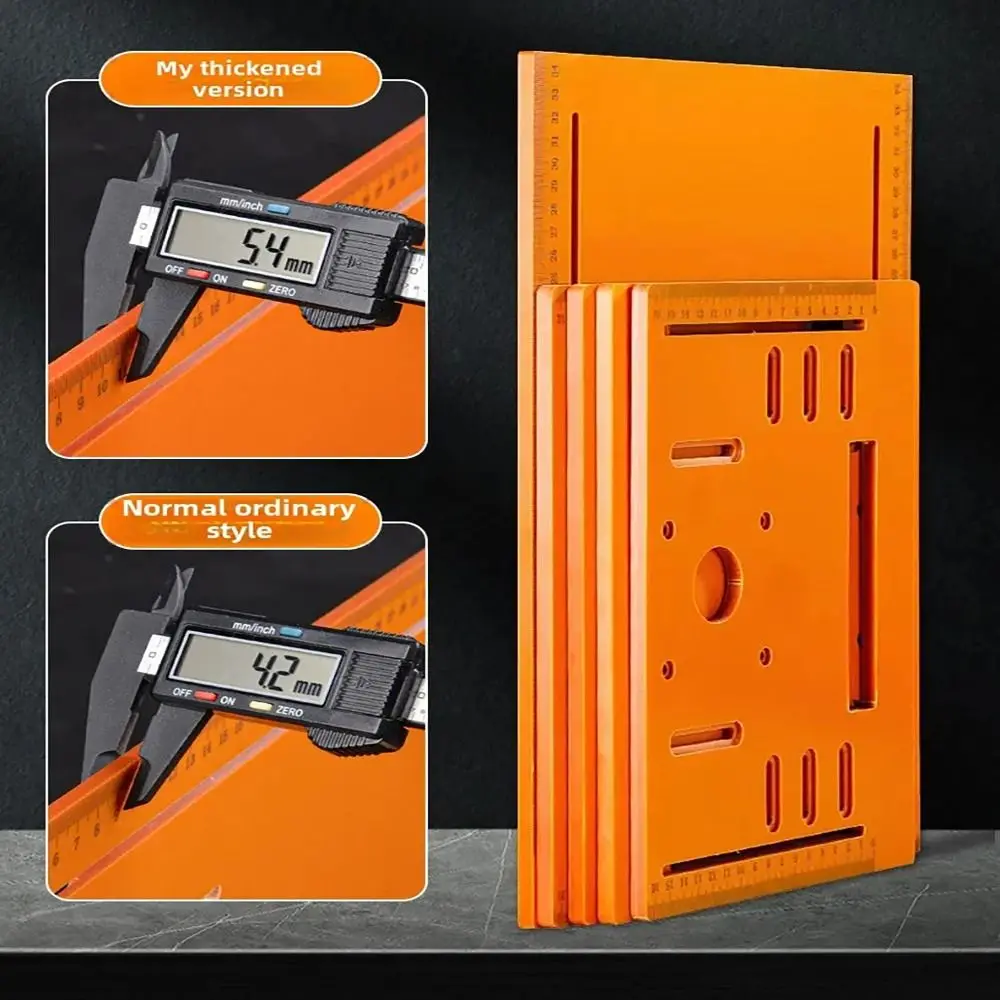 

Punch-Free Cutting Machine Base Plate 90° Flat Cutting Trimming Circular Saw Insert Plate Strong Compatibility