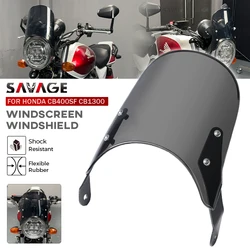 Motorcycle Windscreen For HONDA CB400SF CB400SB CB1300SF CB1300 SF CB400 Super Four Windshield Headlight Fairing Wind Deflector
