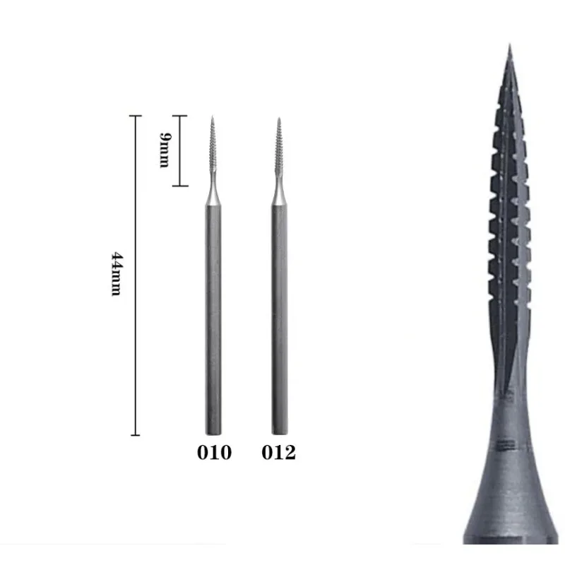2.35mm Shank Rotary Carving Burs Drilling Milling Cutters Jewelry Engraving Polishing Bur for Metal Jade Craft Making