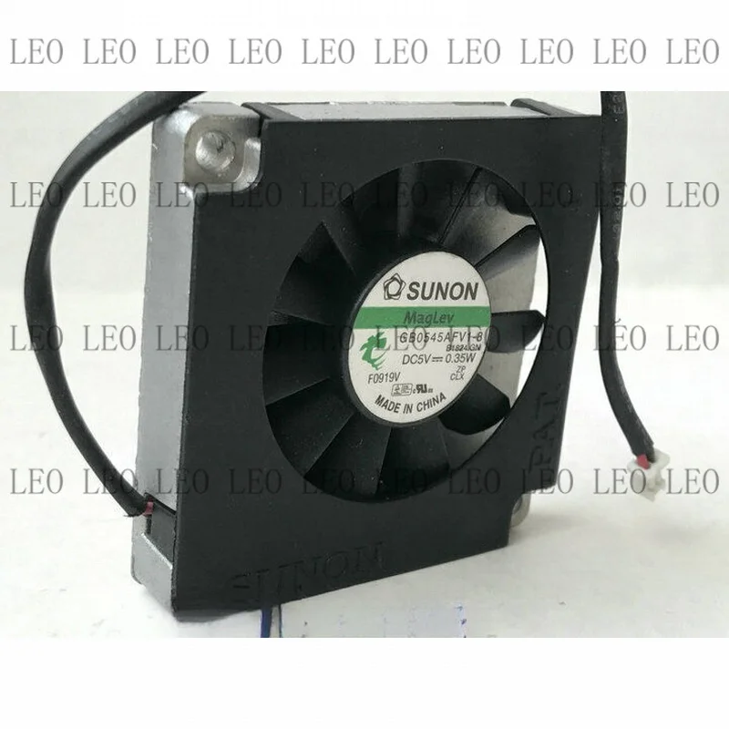 MY For SUNON GB0545AFV1-8 DC 5V 0.35W 45CM 2Pin 45*45*10MM Cooling Fan