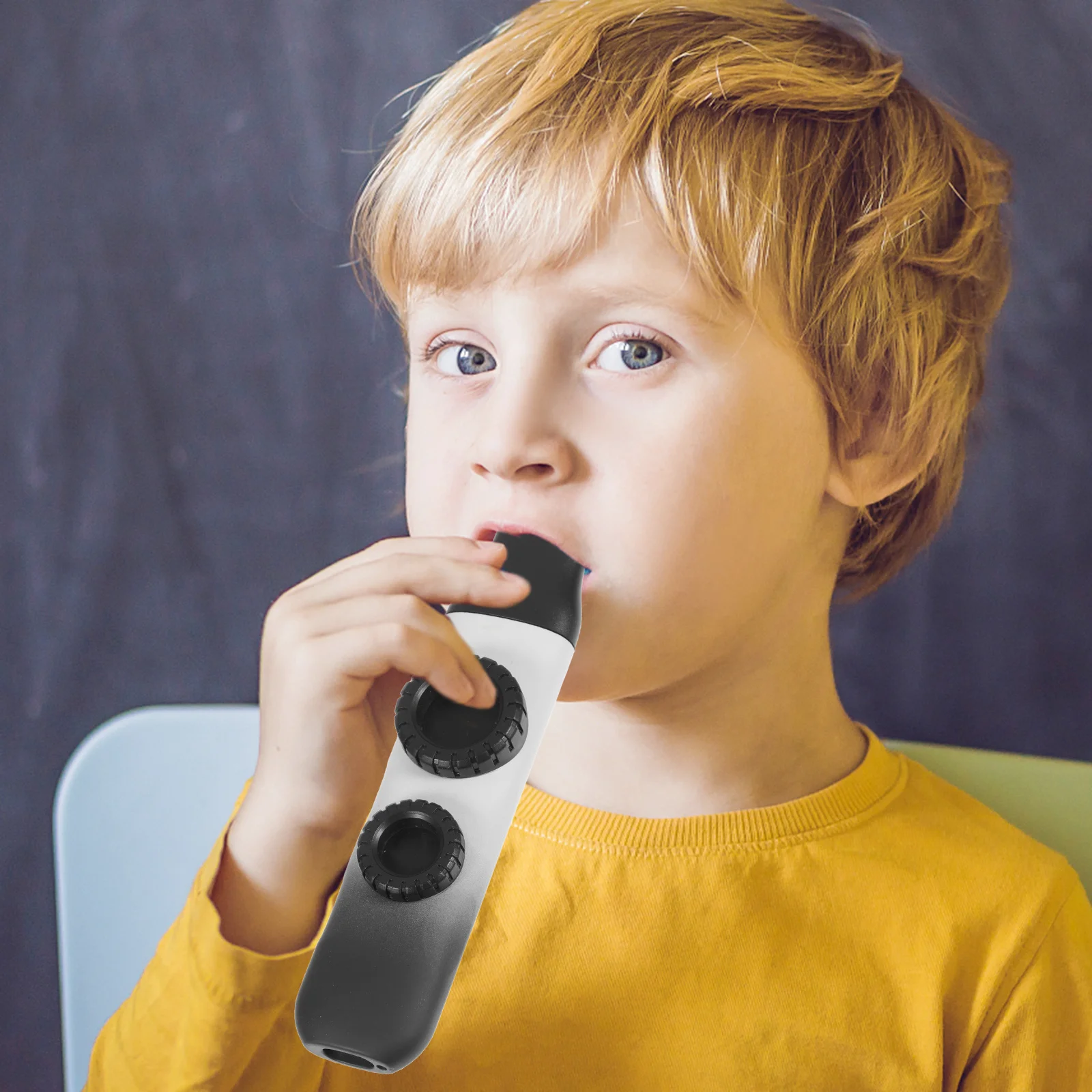 

1 set Gradient Color Double Flute Kids Musical Instrument Portable For Beginners Adults Performance Kazoo Reliable Kazoo