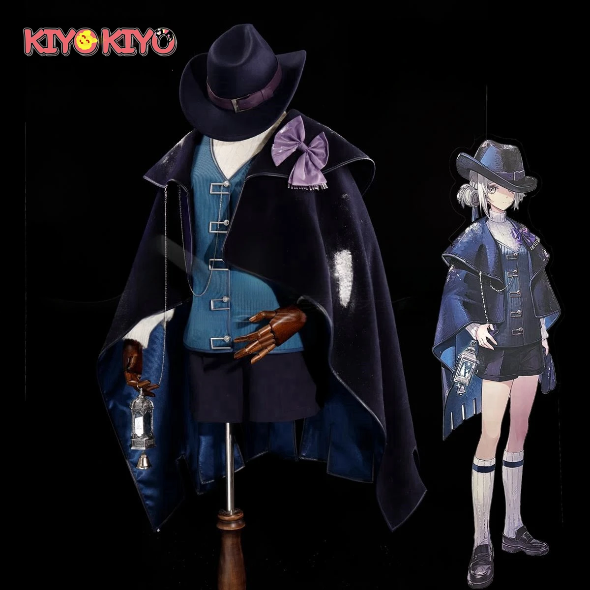 KIYO-KIYO Anime Reverse:1999 Vertin Cosplay Costume Eve of snowfall Vertin Uniform Suit Halloween Costumes Can Custom Made