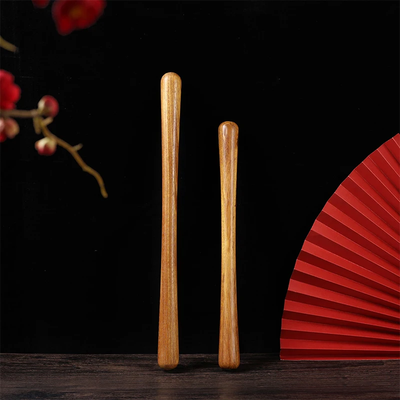 S/L Natural Wooden Acupoint Tapping Massage Hammer Stick Cellulite Gua Sha Massage Muscle Pain Relief Massager Muscle Relaxation