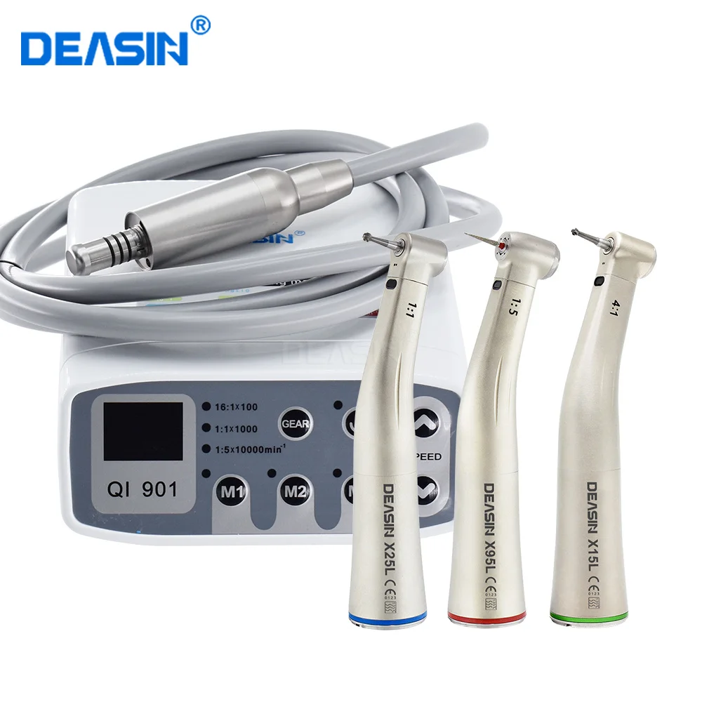 Dental Brushless Led Micro Motor Electric Internal Water Spray E-type 1:1/1:5/4:1/1:4.2 Contra Angle Handpiece Clinical Equipmen