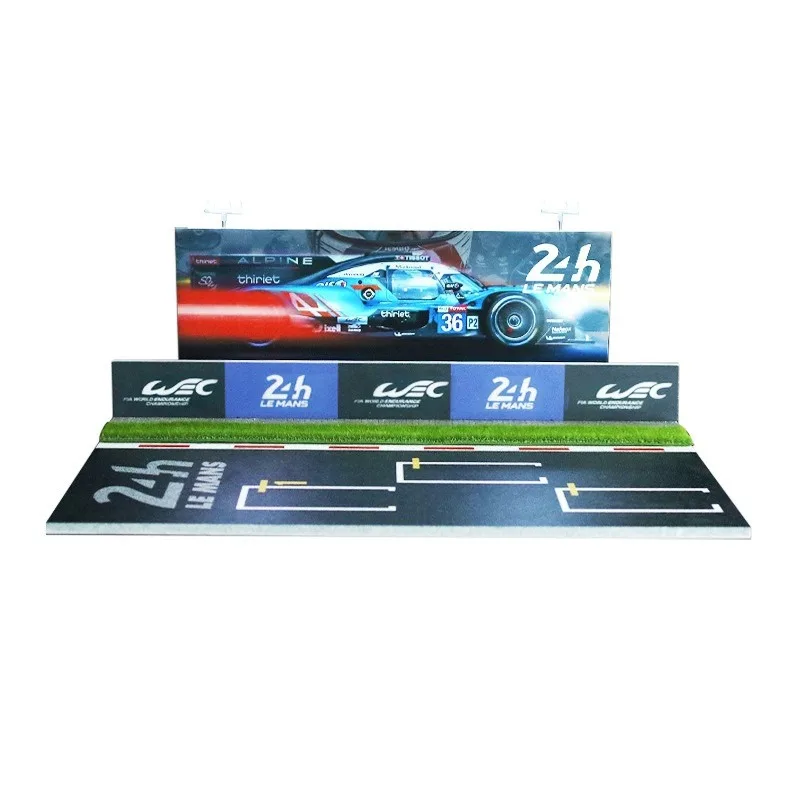 

Гоночный автомобиль Le Mans 1:64 с подсветкой, модель сцены сборки