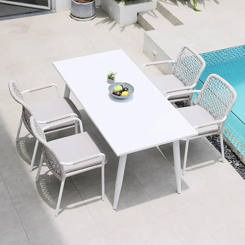 

Customizable Nordic outdoor tables and chairs