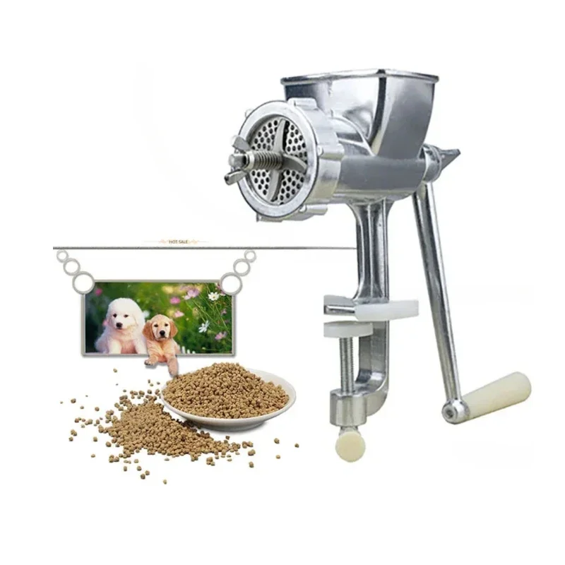 Upgrade Feed Pellet Making Machine Manual Feed Extruder Processing Tool Household Small Manual Fish, Poultry and Rabbit,Bird