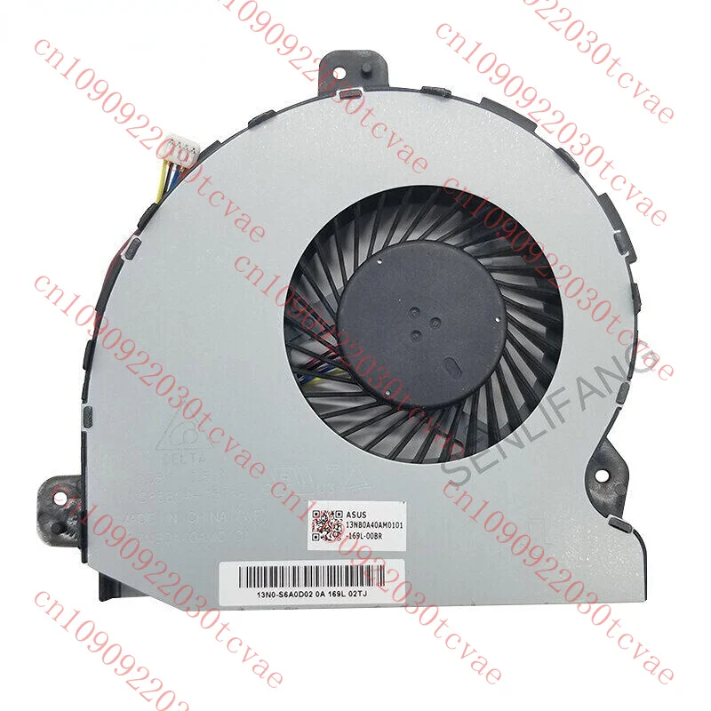 

For ASUS ROG GL752VW Laptop CPU Cooler COOLING FAN 13NB0A40AM0101 NS85B04-15F16