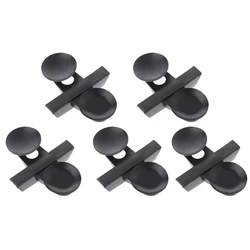 5pcs Plastic Divider Sheet Holder Suction Cup Black for Aquarium Fish Tank New MAY19
