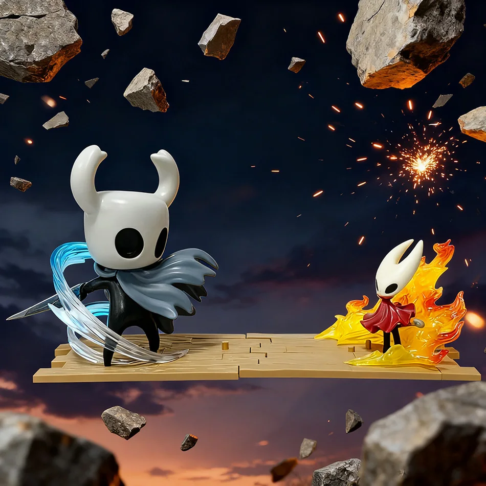 تماثيل جديدة من Hollow Knight Hornet للسيدات وLarva Zote Knight، ديكور ألعاب على طراز Castlevania، يجب اقتناؤها لمحبي الألعاب