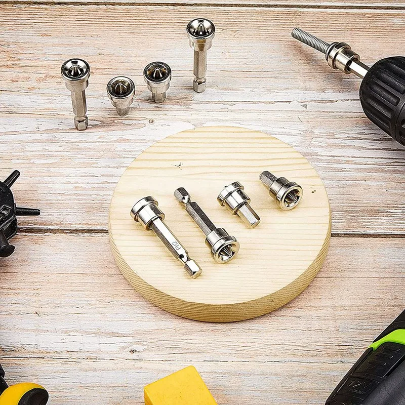 Jeu d'embouts de tournevis de positionnement magnétique, tête de lot, vis pour cloison sèche, 5 pièces pour 25mm, 5 pièces pour 50mm, 10 pièces