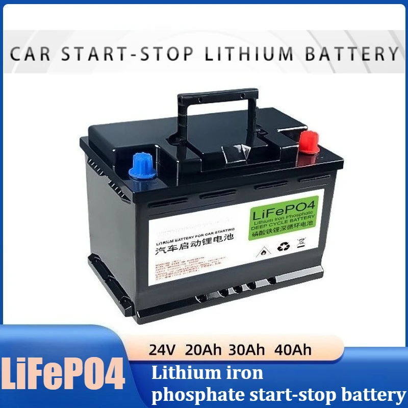 

24V 40Ah Truck Starter Lithium Battery Maintenance-Free 20Ah 30Ah 40Ah High Capacity Battery for Truck