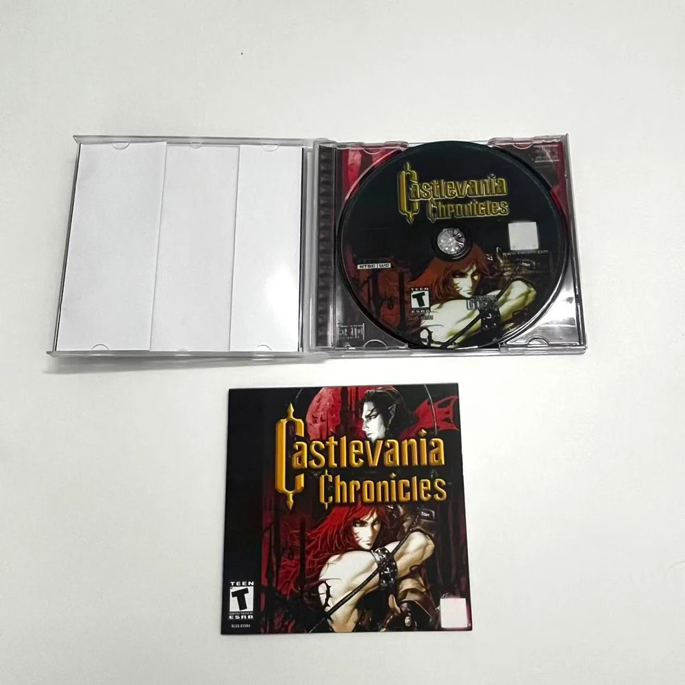 Castlevania Chronicles PAL أو NTSC U/C قرص نسخ لعبة فيديو ريترو تعمل لآلة PS المعدلة مع وظيفة القراءة المباشرة #1
