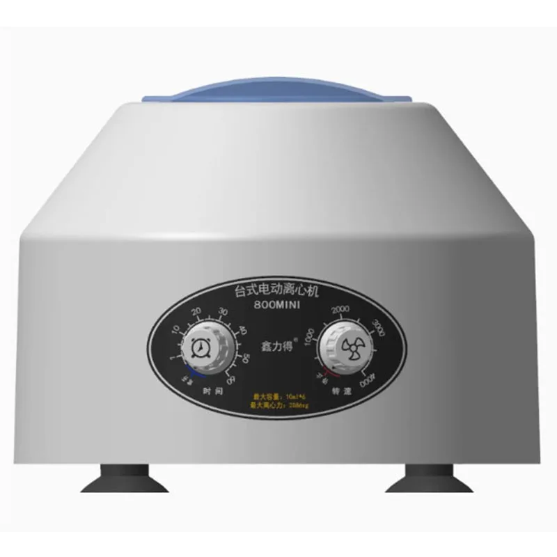 

Electric Blood Centrifuge Prp Plasma Low-speed Centrifuge Machine Laboratory 110V/220V 10ML*6 Centrifuge Tube 4000rpm