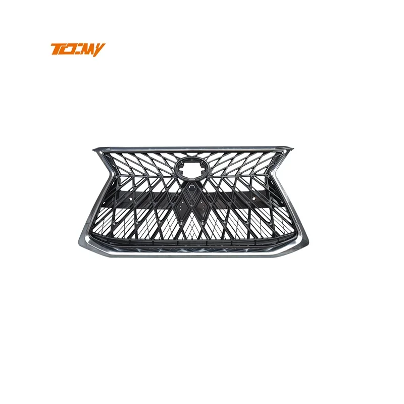 TDCMY Auto Car PP ABS Material Black Middle Grill For Lexus LX570 2016-2020