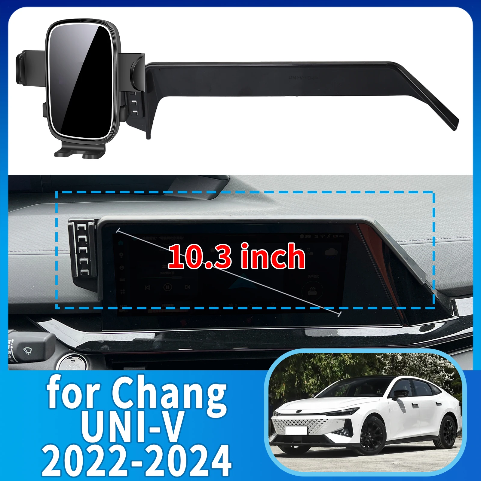 

fit for Chang UNI-V UNIV 2022 2023 2024 Phone Holder, Dashboard Screen Mount Bracket Easy Installation​​ Car accessoires