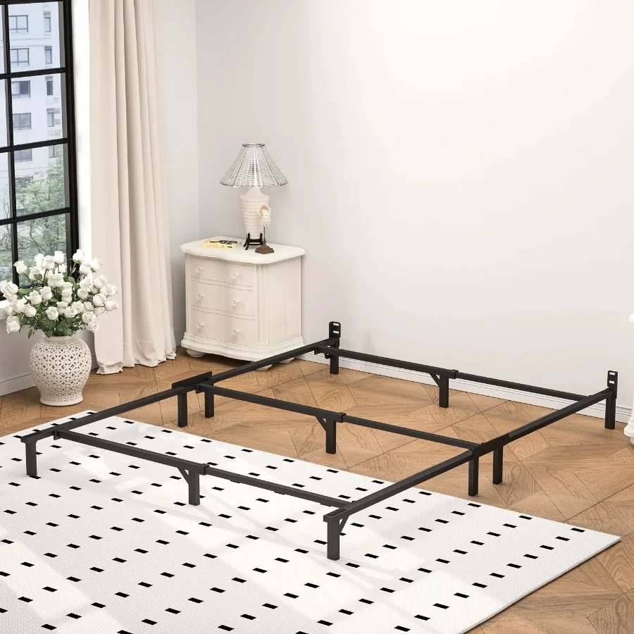 Mainstays Ardent 7" King Metal Bed Frame. Adult. Easy to Assemble.No Tools Needed.