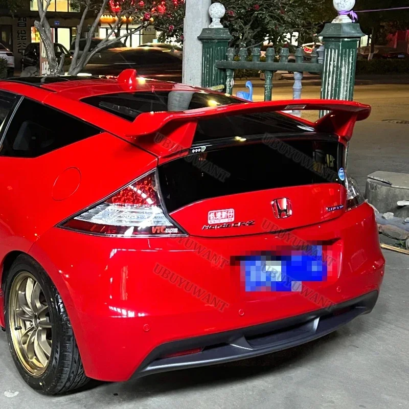 Custom Parts Trunk Lip Spoiler HighKick Rear Wing Body Kits Factory Outlet  For Honda CRZ CR-Z ZF1 MU Style 11-15 Rear Spoiler