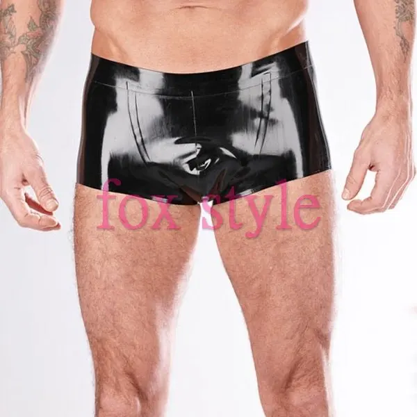 100% handmade rubber latex underwear for adult