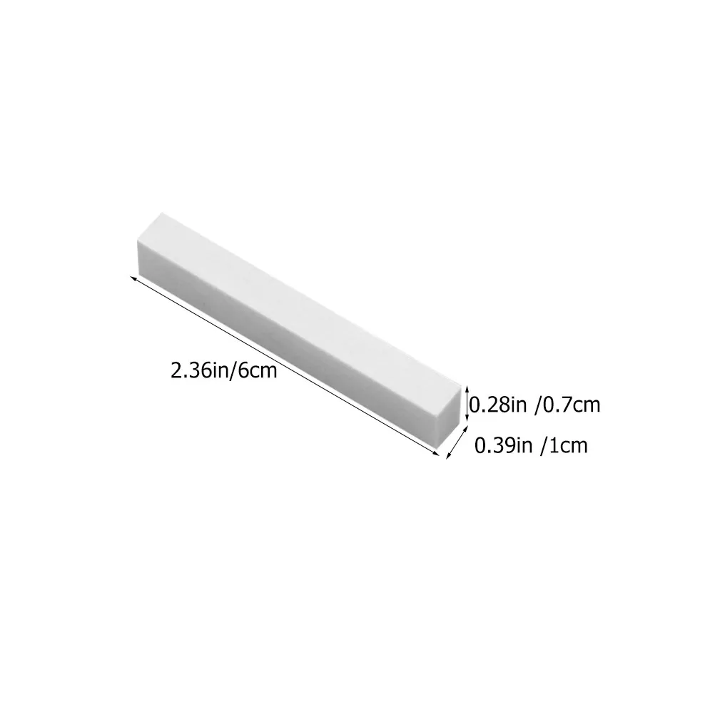 10pcs Guitar Nut Blank Kit for Acoustic, Electric & Classical Guitar – Bone Material, Easy DIY Replacement - view 6