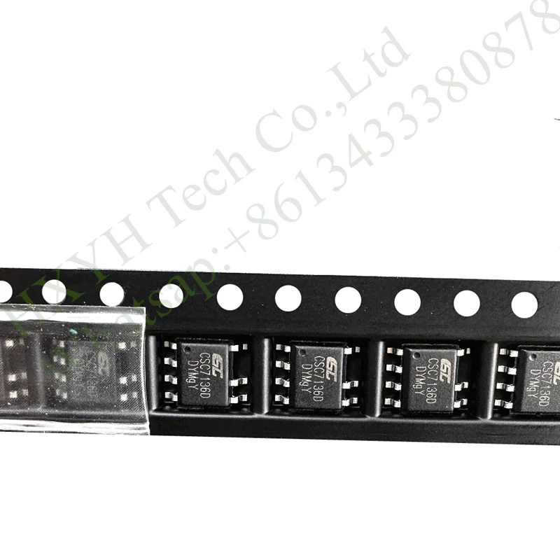 (10pcs/Bag) CSC7136D SOP-7 2A 5V 10W Power Management Chip