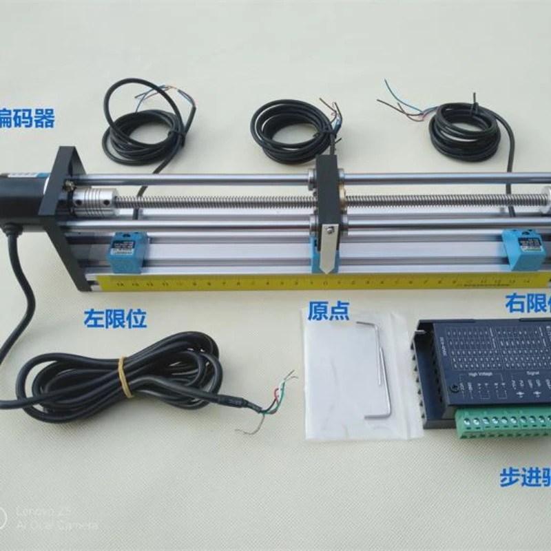 

Learning Plc Stepper Motor Screw Slide Suite and Kit with Encoder Driver