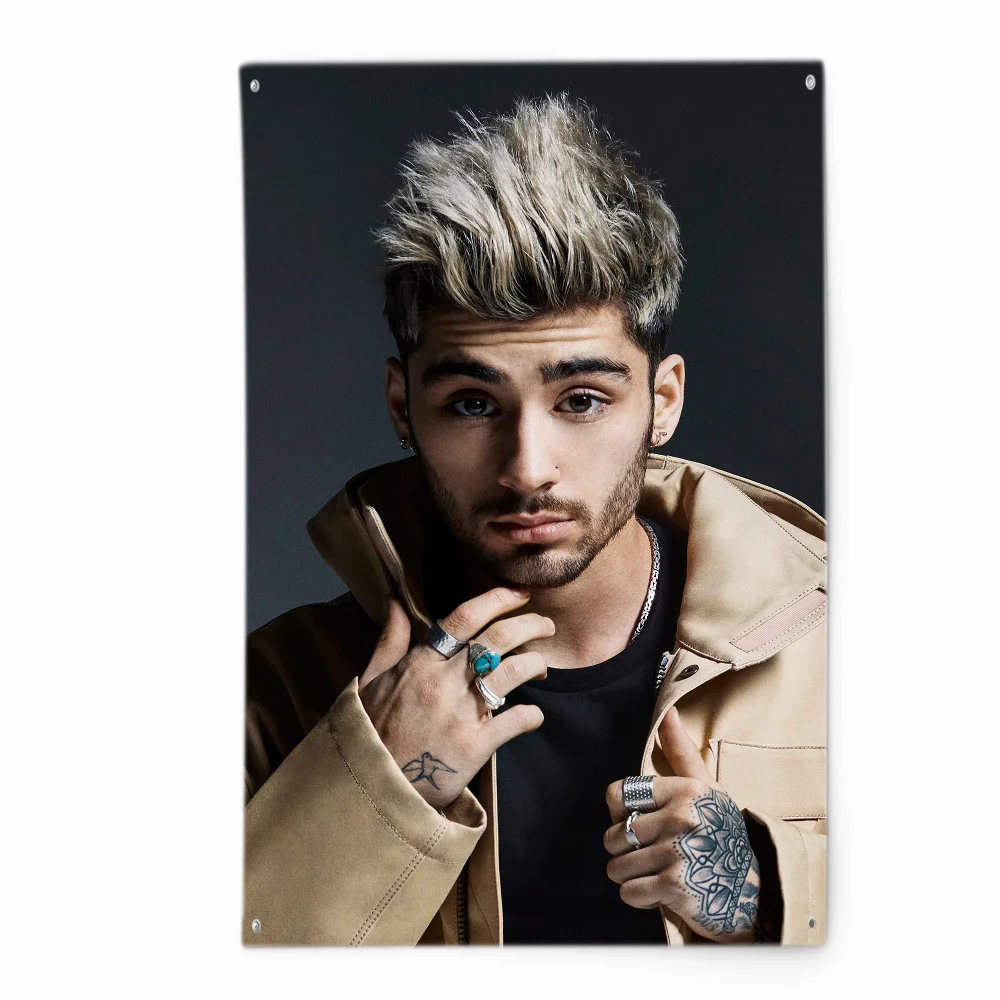 Singer Zayn Malik Flag DIY Flag For Family Group Party Living Room Home Dorm Decor Wall Art Decor Banner