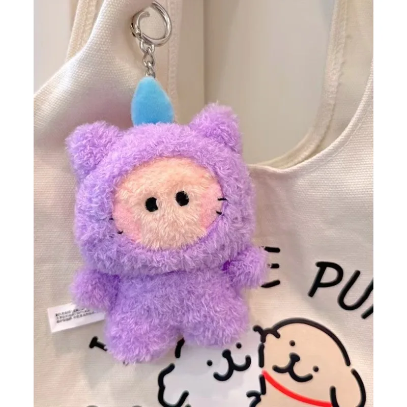 10cm tesoro bambola di pezza TRUZ Mini peluche Kawaii animale peluche portachiavi zaino ciondolo decorazione della scrivania