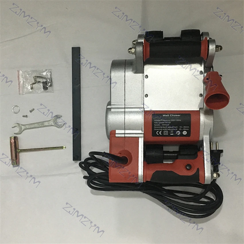 25/35MM Wall Slotting Machine Industrial Wall Chaser Machine Wall Groove Cutting Machine Line Slot Machine 230V/110V 2000r/min