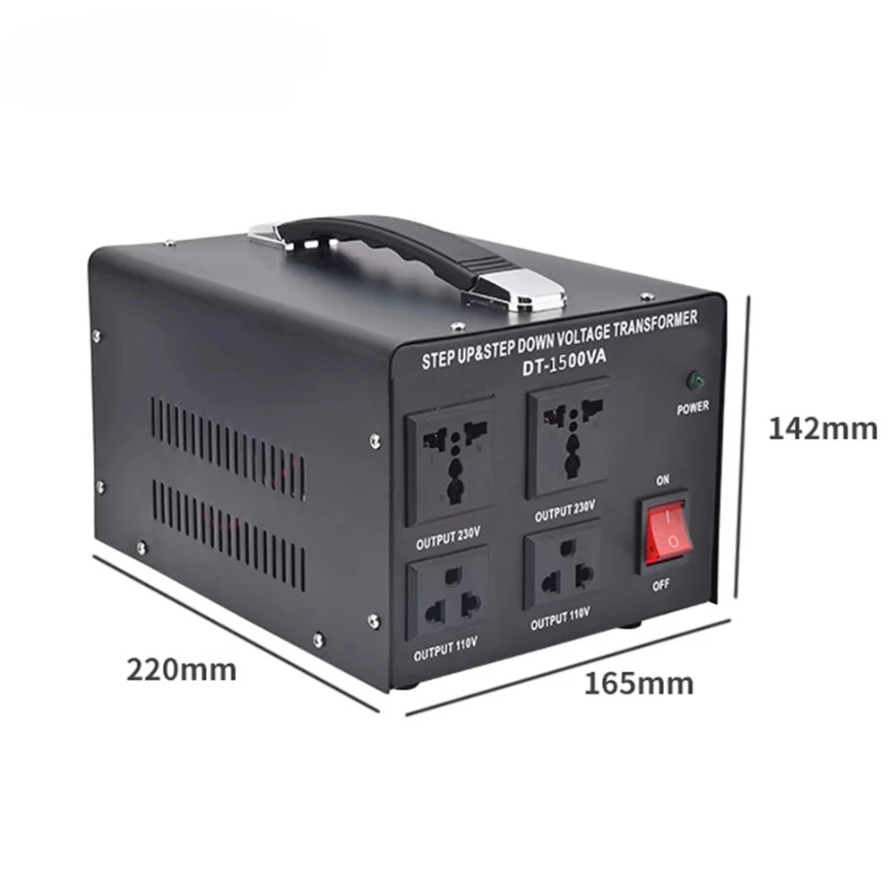 110V to 220V Voltage Converter Transformer 500W 800W 1000W 1500W 2000W 3000W 4000W 5000W Step up Down for Appliance Use Overseas