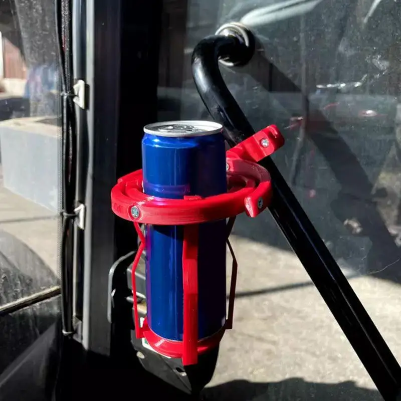 Gyroscopic Cup Holder Rotating Drink Stabilizer Spill-Proof Cup Mount with Adjustable Clamp for Car Camping Travel Accessories