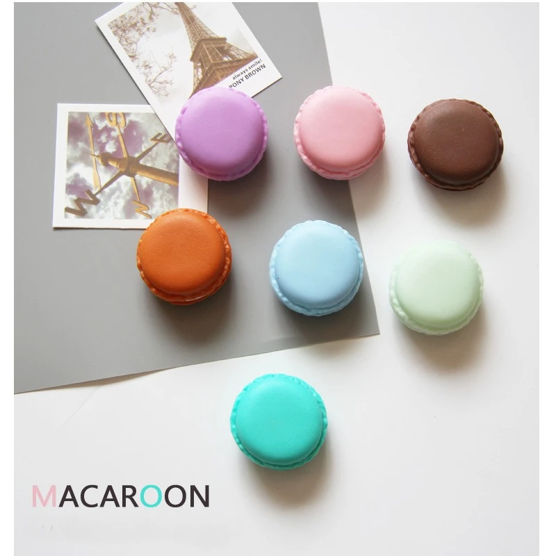 Cute Candy Pill Case Candy Color For Pill 6 Colors Pill Organizer Medicine Box Drugs Container Round Plastic Splitter