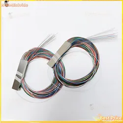 5Pcs/Lot 1X2 1X4 1X8 1X16 Without Connector Cable Optic Splitter Bare Fiber 0.9Mm 2,4 Ports PLC Splitter