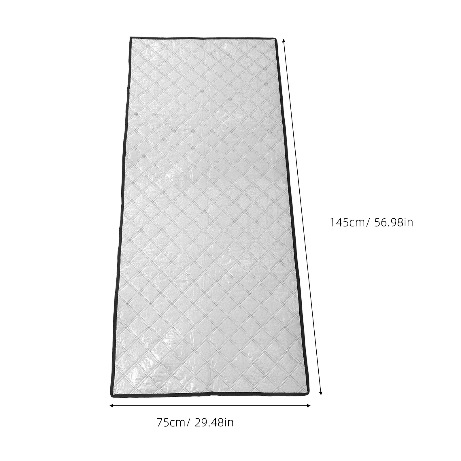 Aluminum Foil Insulation Refrigerator Cover Sunshade Protector Outdoor Deep Chest Ice Cream Freezer Heat Shield Waterproof