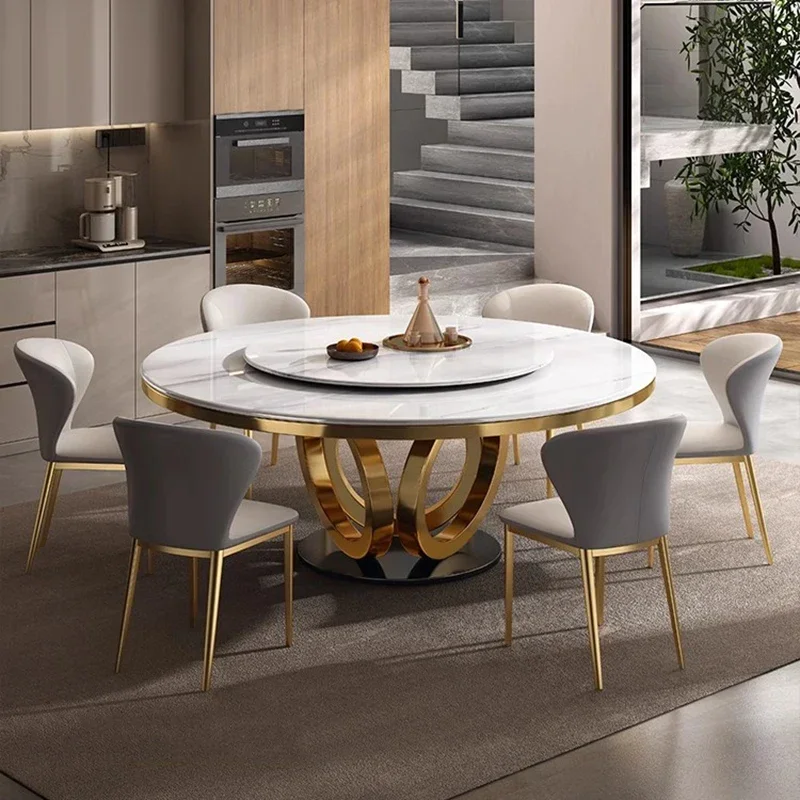 Stylish and Unique Dining Table Coffee Dress Luxury Modern Cheap Lounge Dining Table Space Save Home Furniture