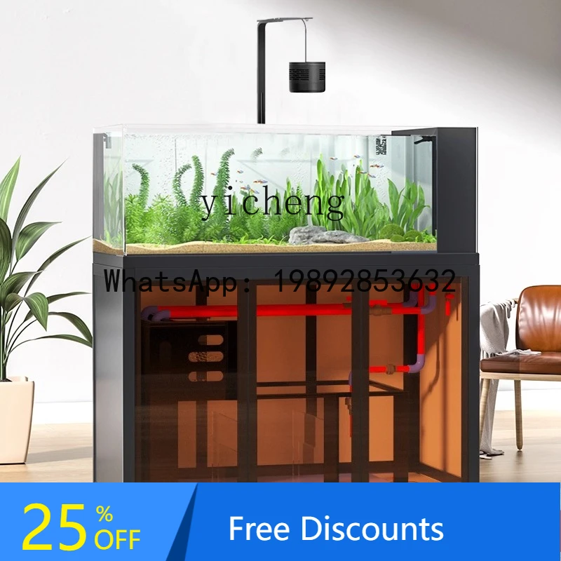 

x1 stream tank natural creative imaging ecological fish tank aquatic plant tank fairy garden