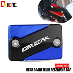 For HONDA CBR1000RR CBR600RR CBR125 2004 2005 2006 2007 Motorcycle Accessories CNC Aluminum Rear Brake Fluid Reservoir Cap Cover