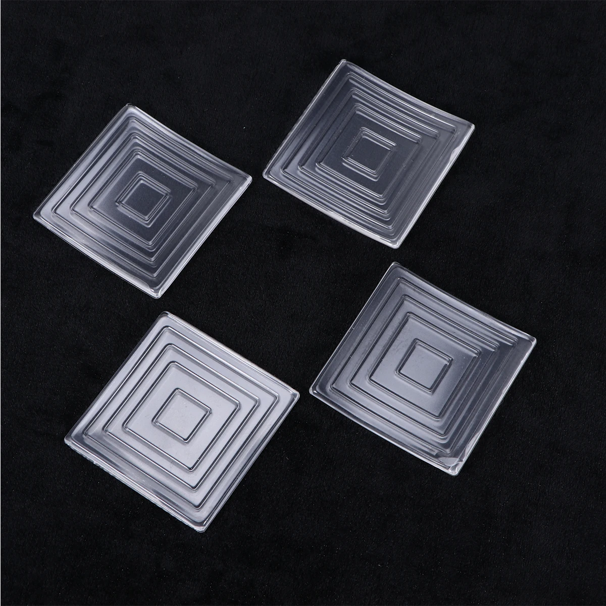 

4 Pcs Transparent Silicone Table Feet Pad Chair Floor Protector Pads for Furniture Non Slip Home Protectors