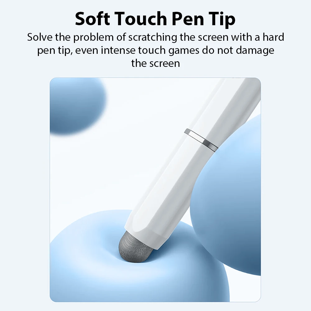 3 in 1 Magnetic Capacitive Stylus Pen For Android IOS Phone Pad Tablet iPhone iPad Universal Drawing Writing Pencil Three Tips view 5