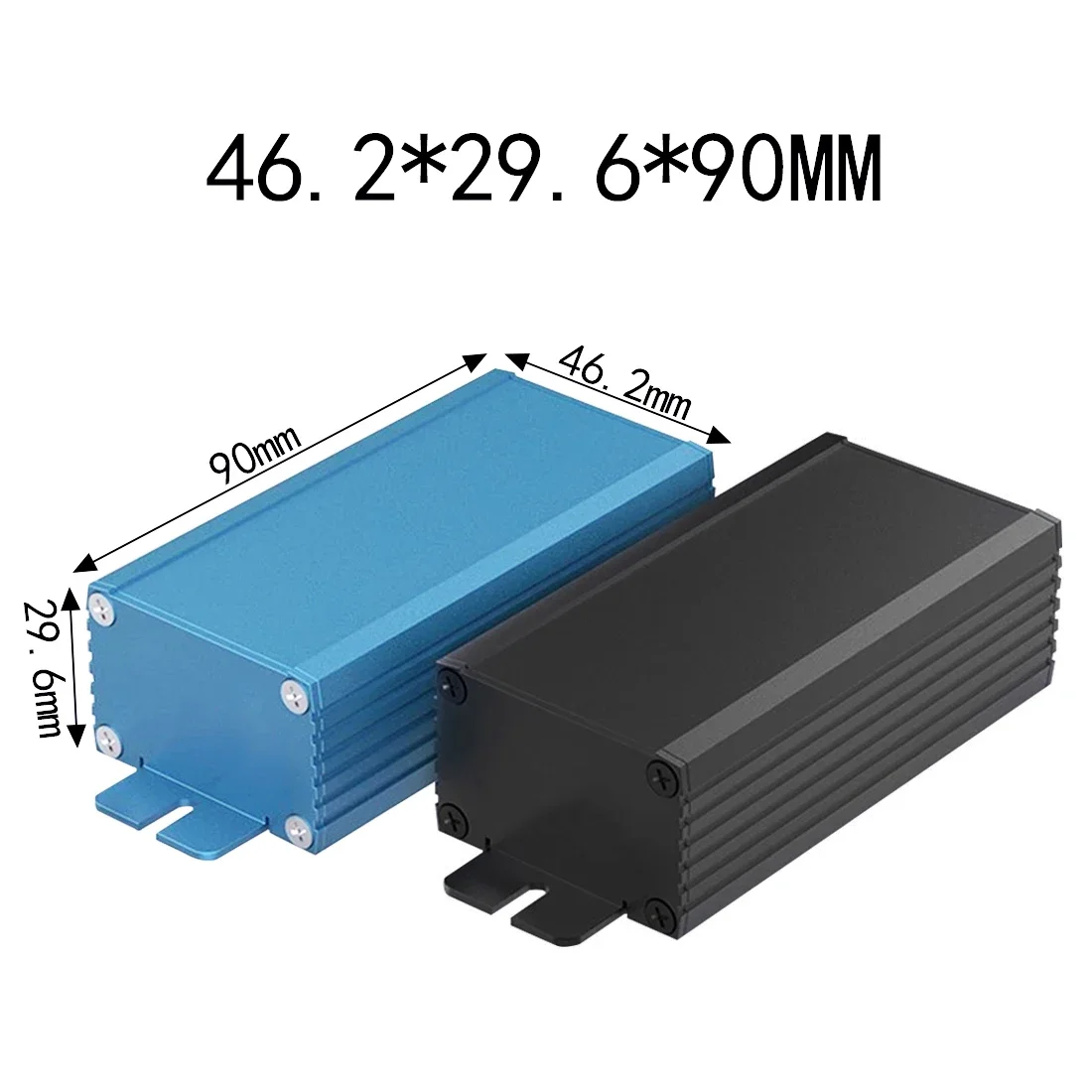 

Aluminum Enclosure 46.2*29.6*90mm Integrated Box Waterproof Black/Blue Profile Shell Electronic Components Shell