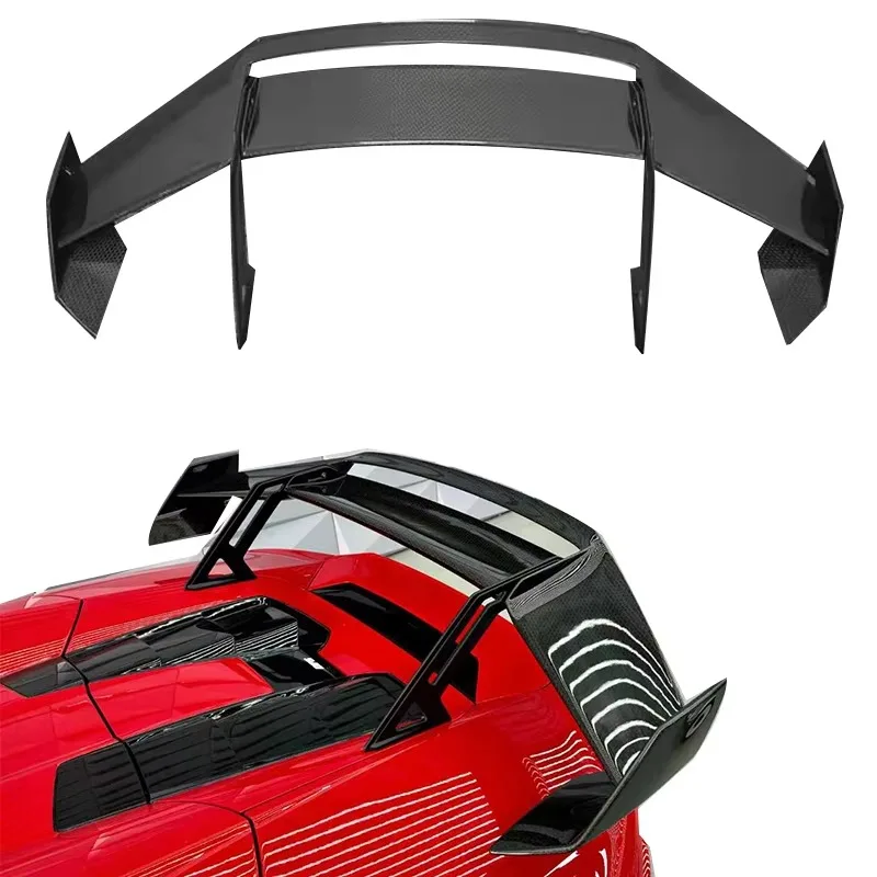 

New Arrival Dry Carbon Products STO Style Rear Spoiler Rear Wing for Lamborghini Huracan EVO Convertible Spyders