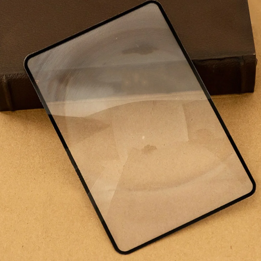 

Magnifying Business Card Glass Magnifiers for Seniors Transparent Pvc Full Book Page
