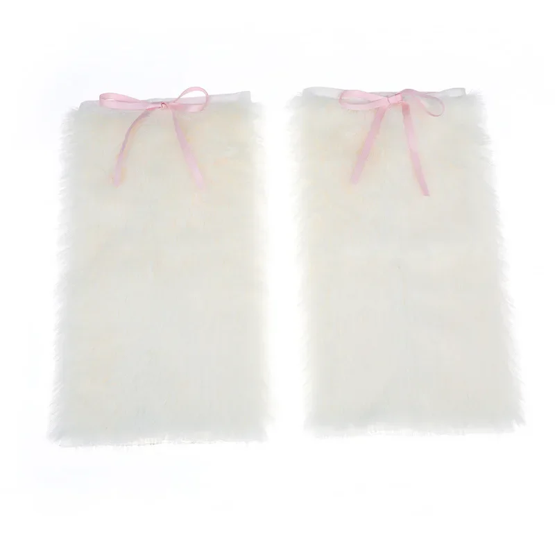 Frauen Süße Flauschige Bein Hülse Mädchen Lolita Maid Mode Cosplay Zubehör Plüsch Lose Socken Fursuit Strumpf