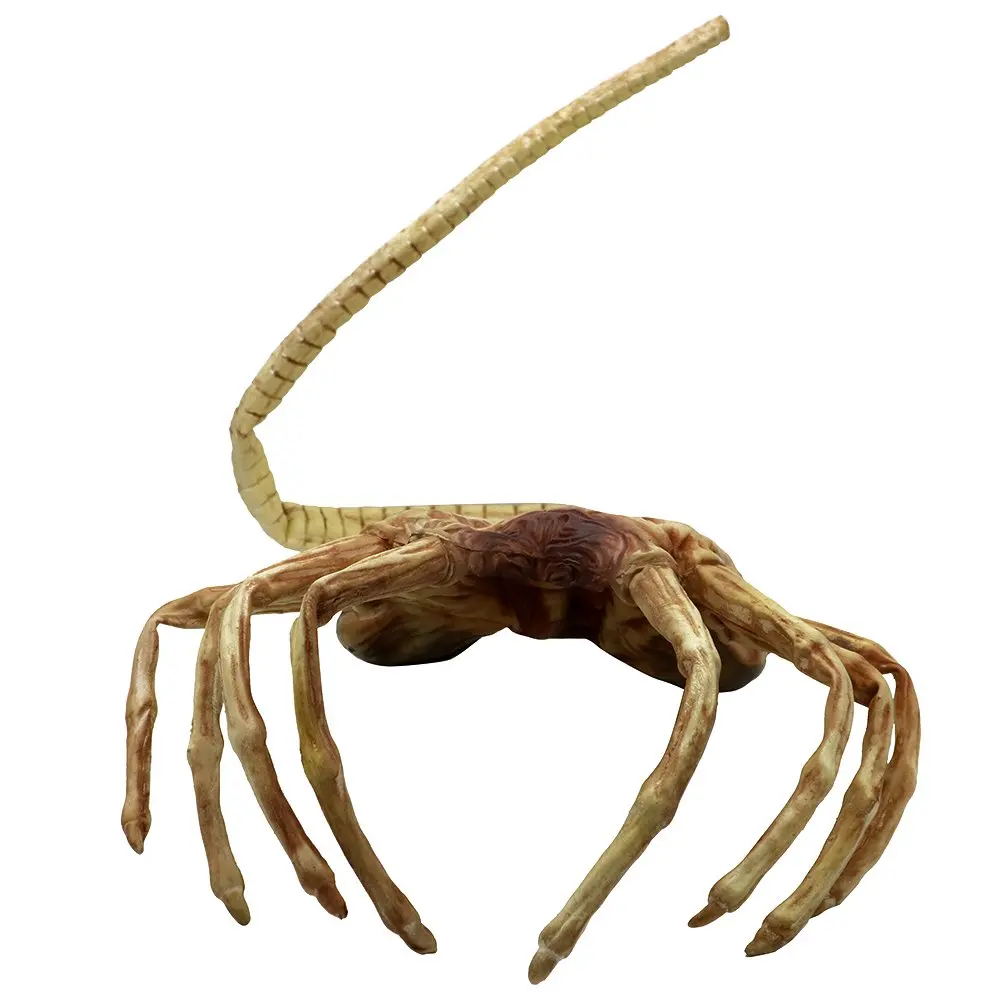 Maska Alien Facehugger, lateksowe straszne pazury owad ksenomorf kostium Hugger, rekwizyt na Halloween