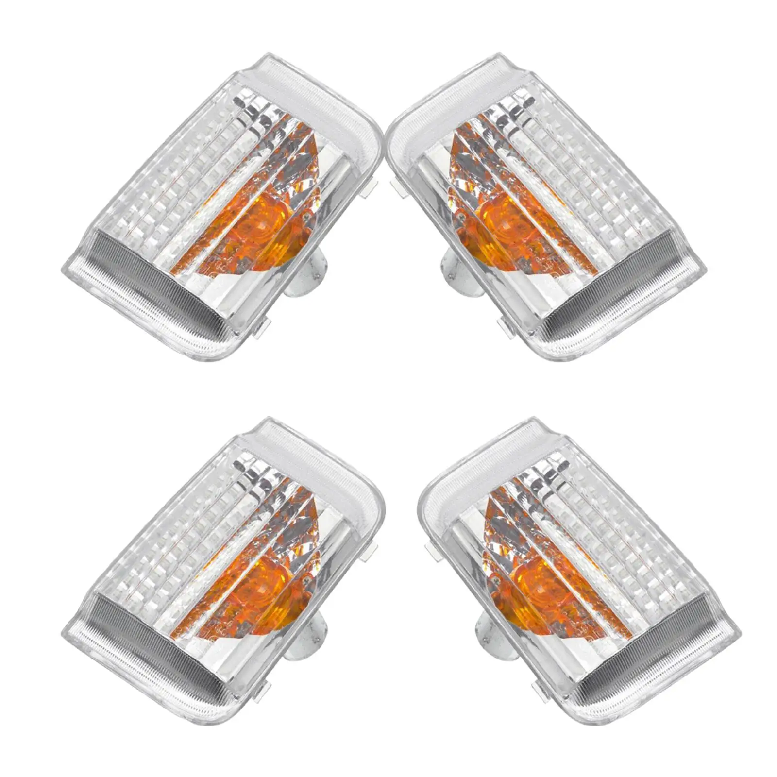Directly Replace Wing Mirror Indicator Lens Premium Material Easy Install for Peugeot Boxer Vehicle