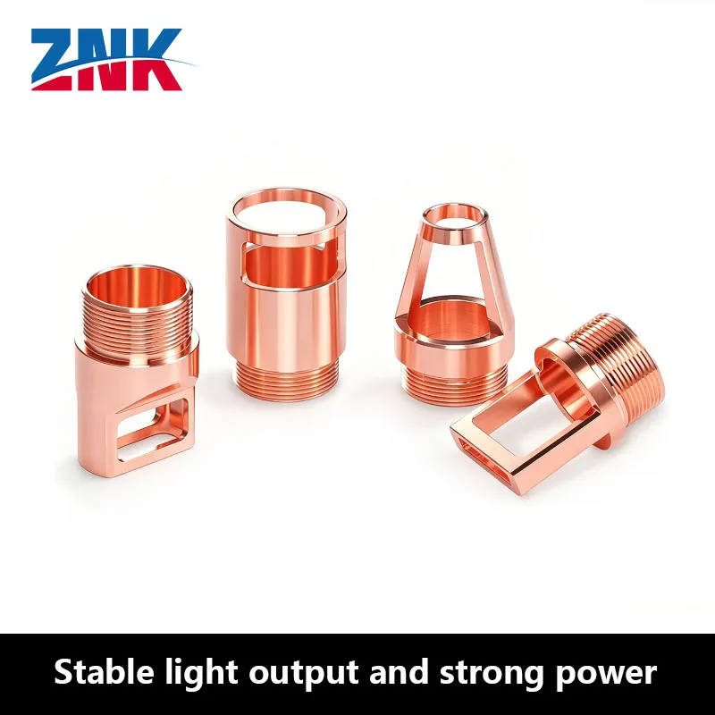 Laser welding machine accessories double pendulum welding torch lithium battery copper nozzle round square welding nozzle