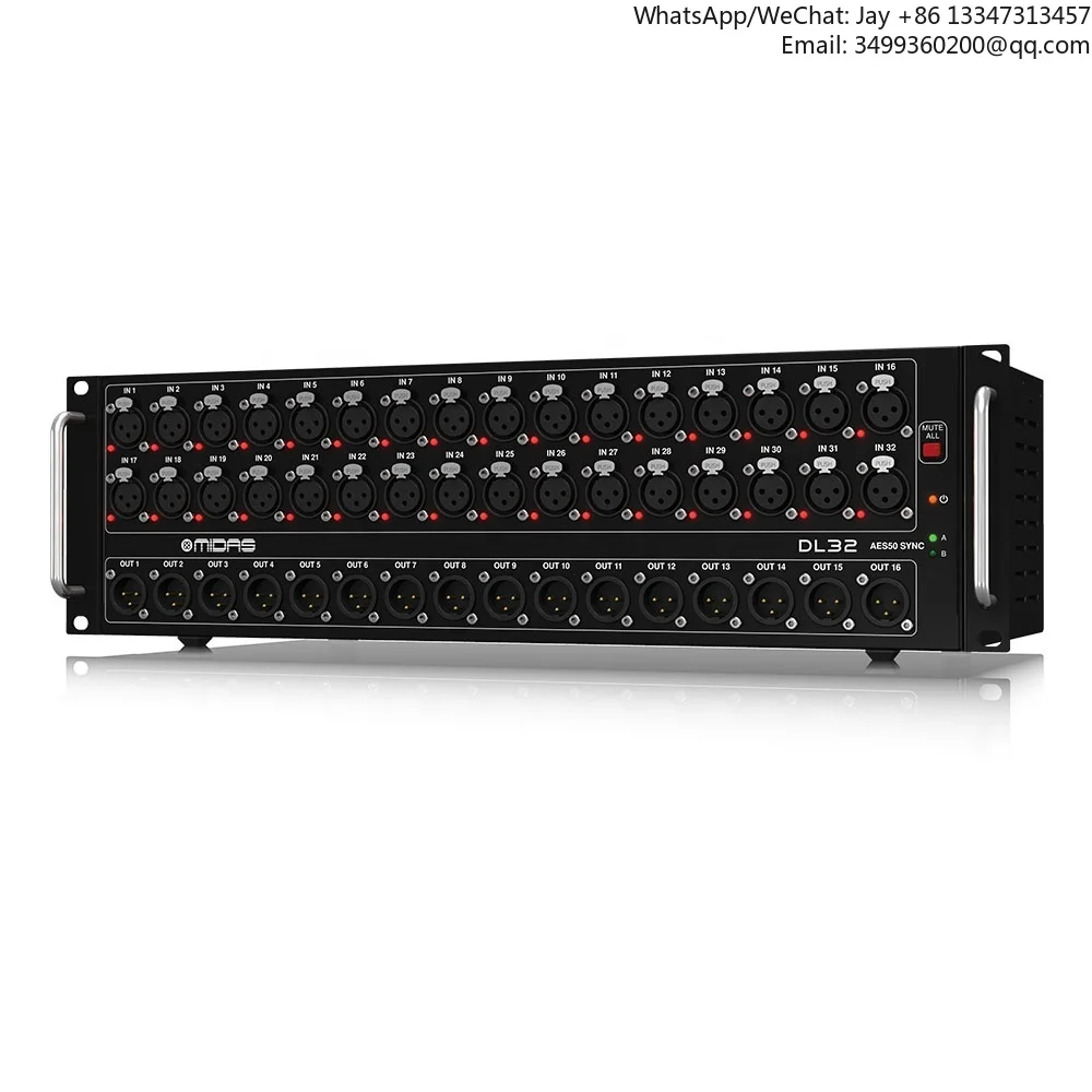 

DL32 Stage Box 32 Inputs 16 Outputs For M32 Live Digital Mixer Pa Sound System Music Equipment Stage