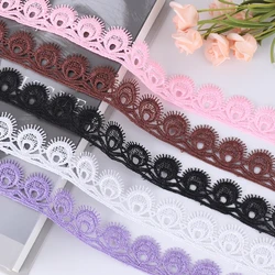 2/5/10 Yards 30mm Handcrafted Cutout Design Lace Garment Decorative Sewing DIY Hat Bag Dress Accessories Underwear Clothing Lace