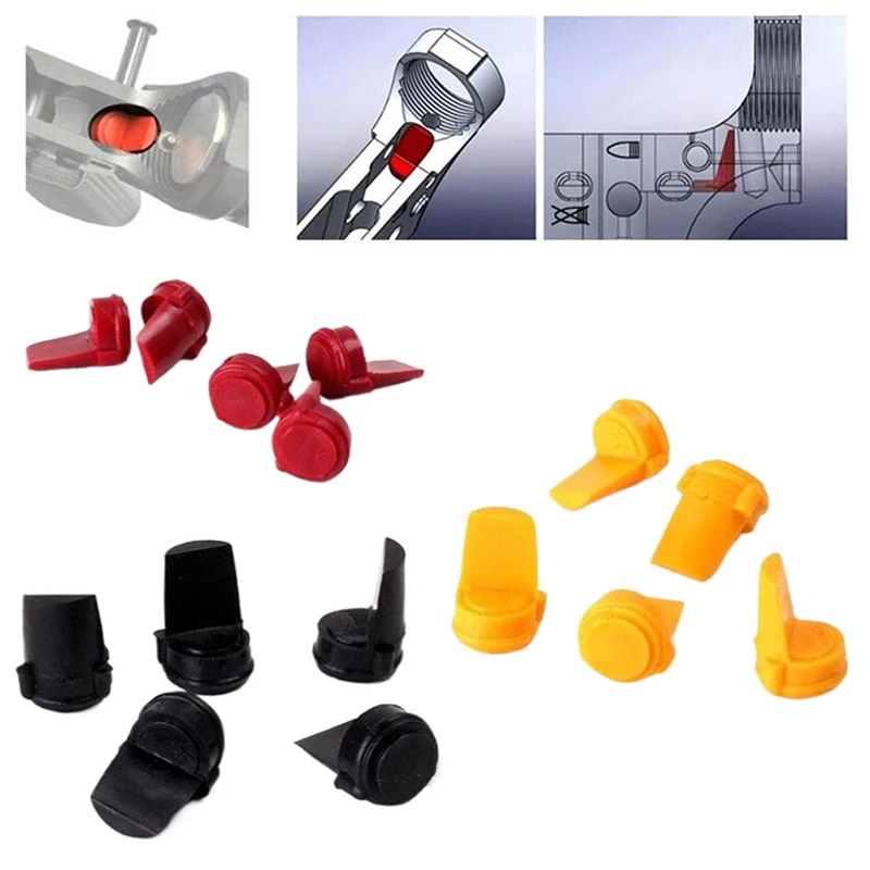 10pcs AR15 / M16 Rubber Wedges Silicone Cushioning Plugs Cushioning Wedges Plugs M16 Cushioning Silicone Pads【A】