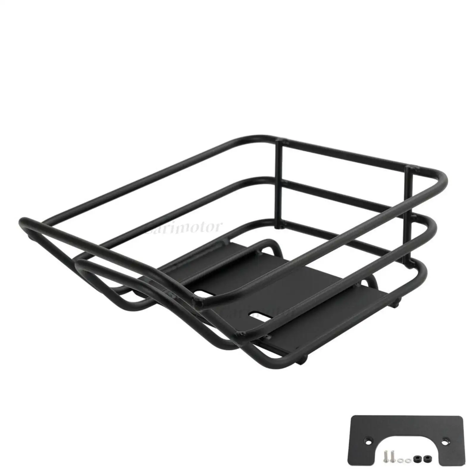 Front Rack Carrier Basket Black For Honda Cross CUB 110 (CC110) 2023 2024